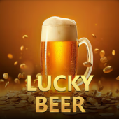Lucky Bear cheerful bear mascot card game icon on gcash